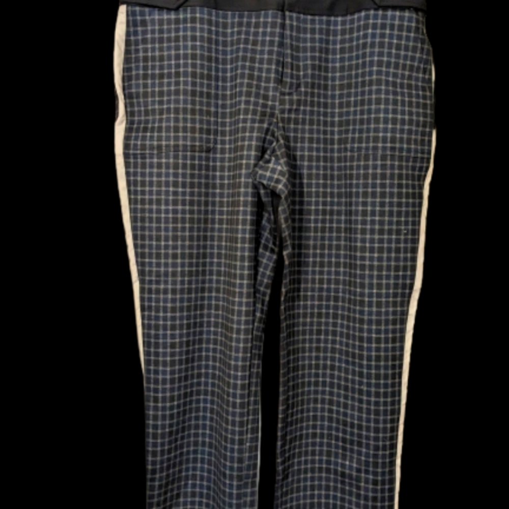 Plaid pants with stripe Boho Hippie Festival